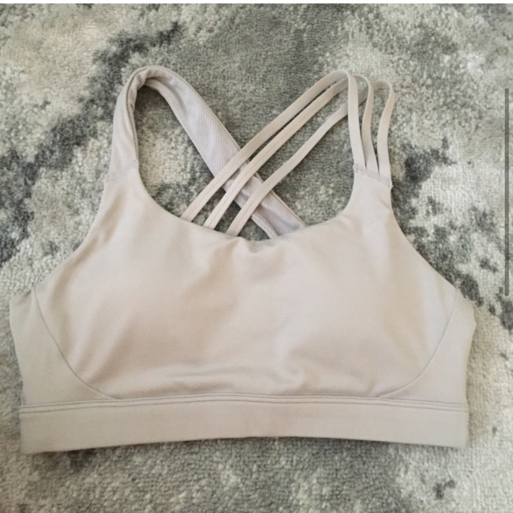 Sold! Athleta grey strappy bra